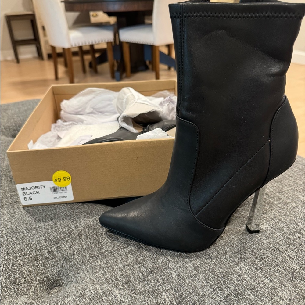 Jessica Simpson Black Heeled Boots
